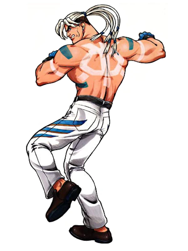 DailyActionChar's tweet photo. Today's Fighter of the Day is Rick Strowd from the Fatal Fury series! https://t.co/ilPaYtIvM6