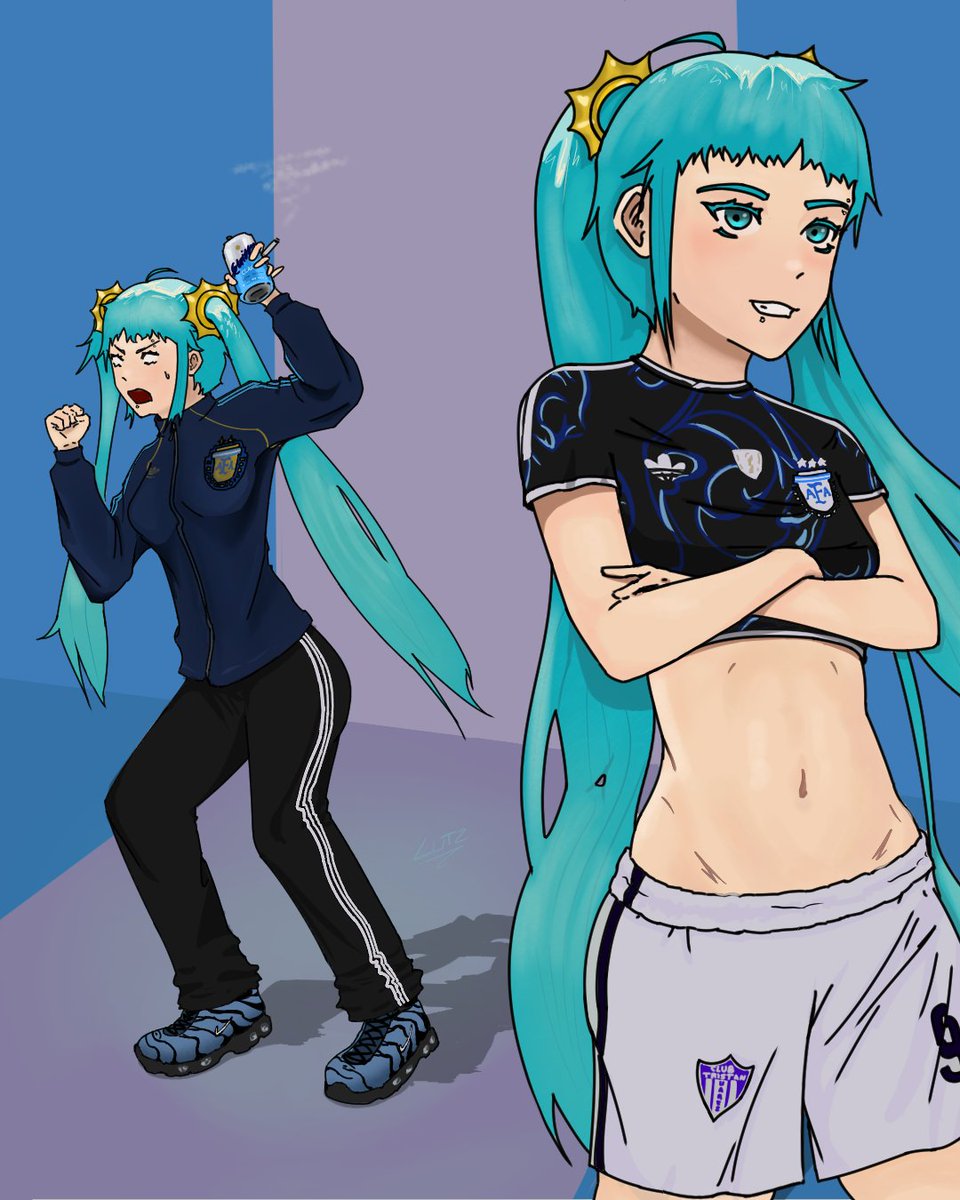 Lutz4rt's tweet photo. DALEEE MIKU ARGENTAAA!! 🇦🇷🇦🇷 #Miku #Argentina #mundialdefútbol2026 https://t.co/Q2NnDacQYF
