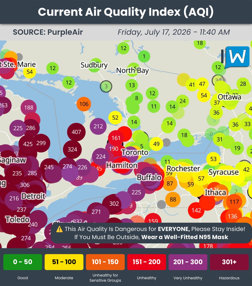 Instant Weather Ontario ⚡️ tweet media