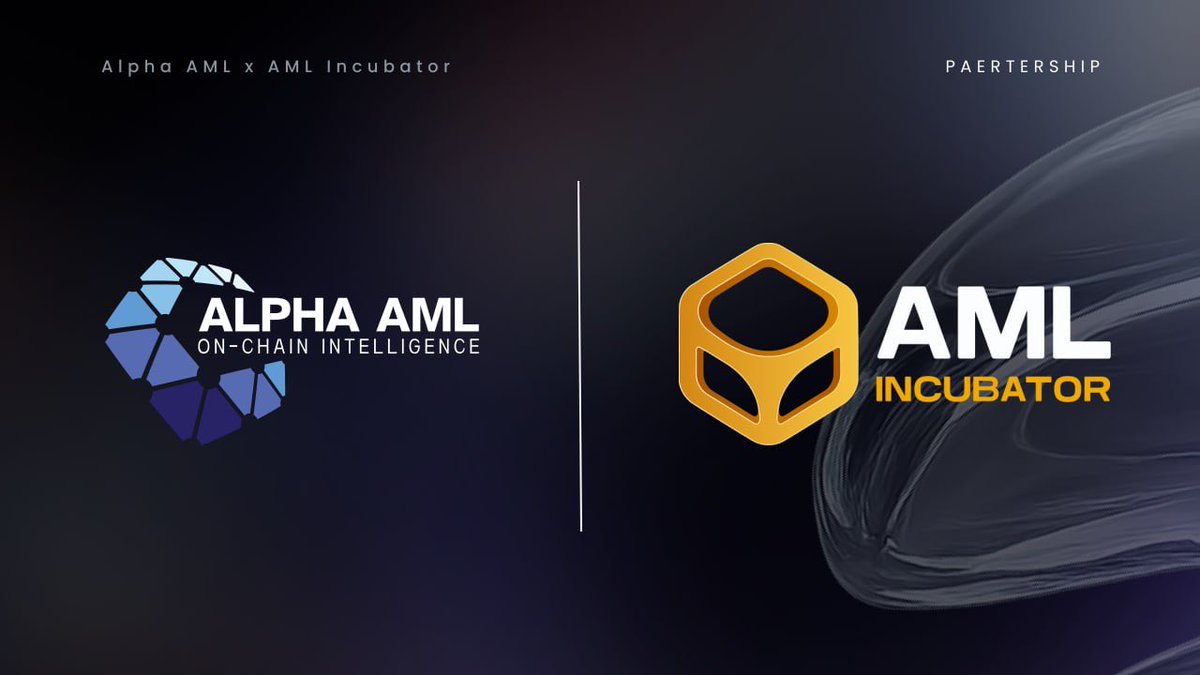 alpha_aml's tweet photo. 🤝 We're excited to announce our partnership with @aml_incubator

🚀 We are proud to take another step toward a safer crypto space by joining Alpha AML’s expertise in on-chain analysis with @aml_incubator’s deep knowledge of regulatory frameworks and industry best practices ! https://t.co/d8oimVEhsj