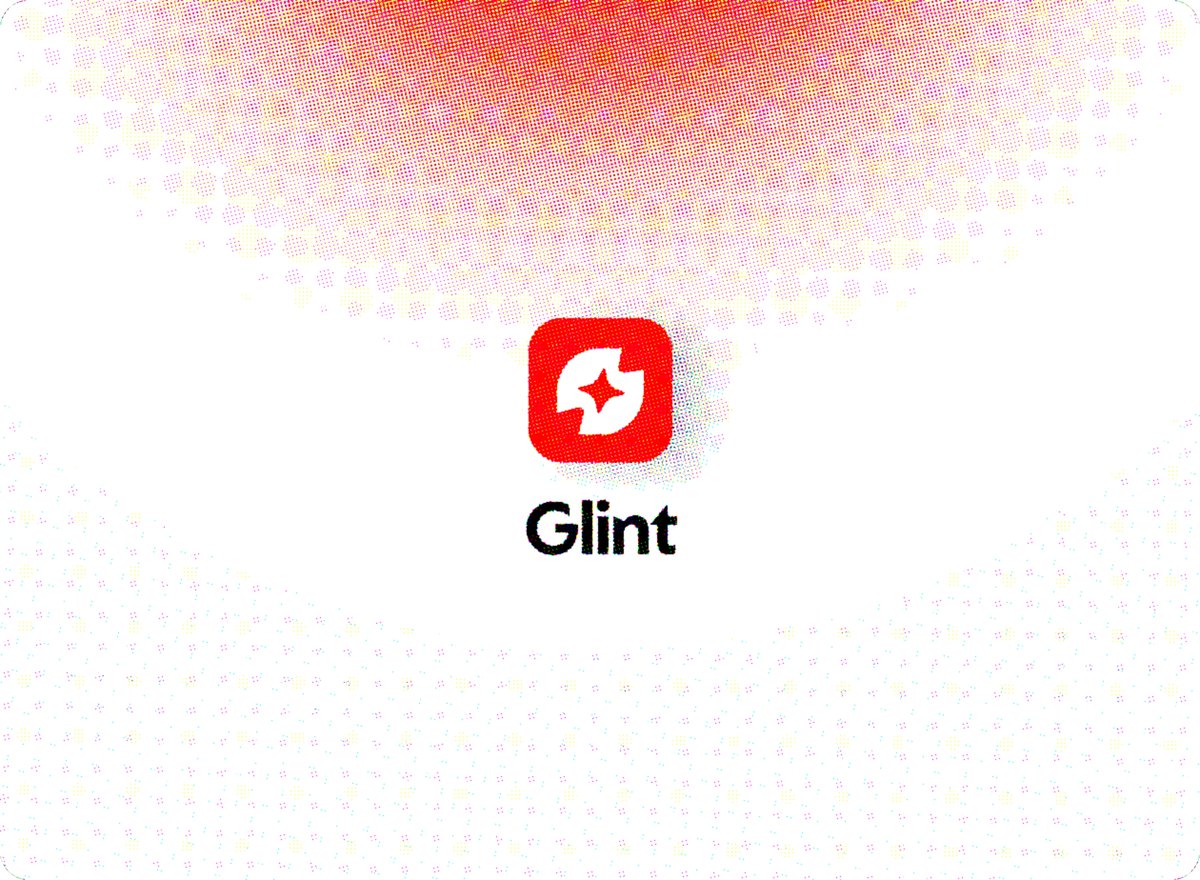 TiruHQ's tweet photo. New logo exploration. Glint https://t.co/kUcypIEk6M