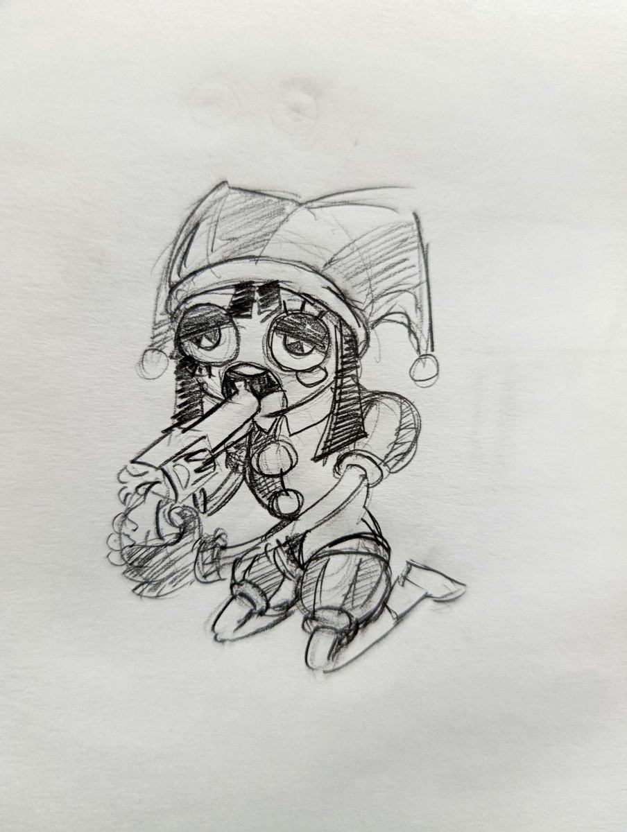 ArtLanagen's tweet photo. @Don___Cheeto00 @James_gfx_art Had a free time to fast draw Pomni XD https://t.co/kEkEhzgaLf