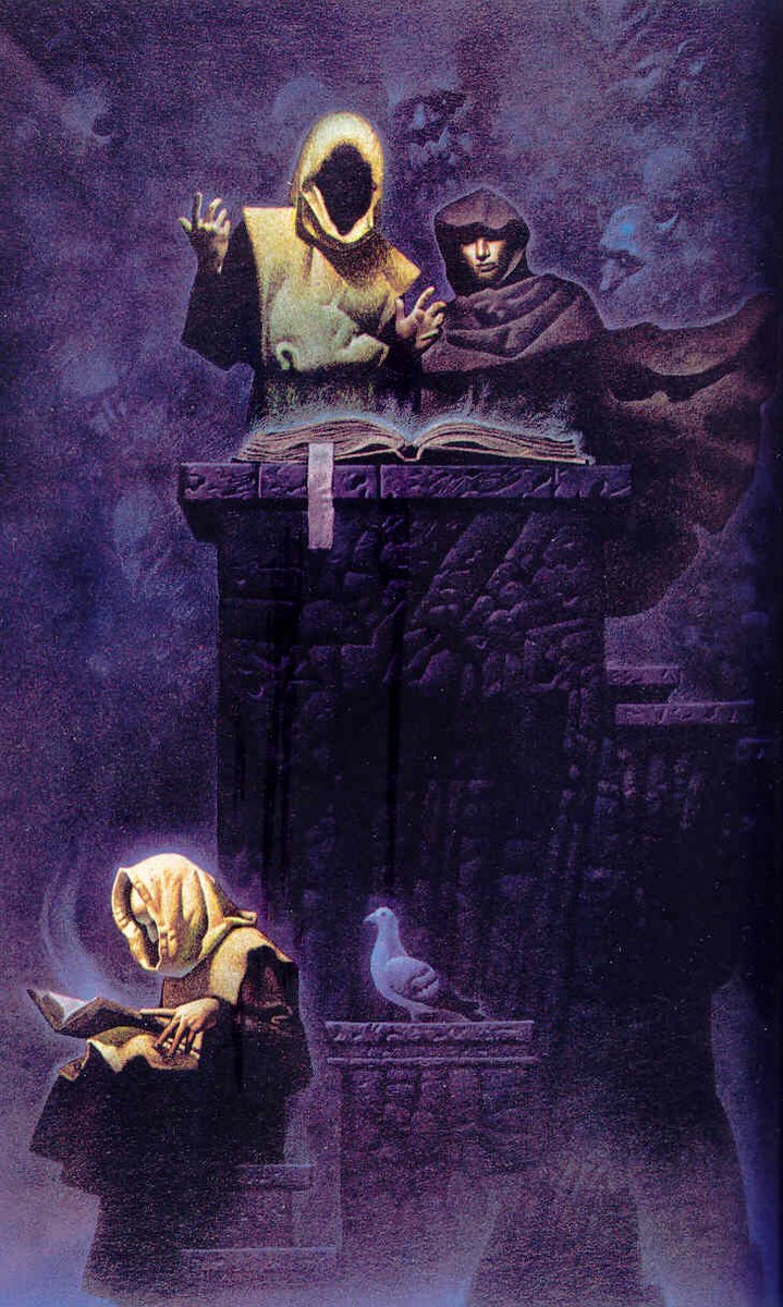 70sscifi's tweet photo. Two illustrations from Time-Life’s Enchanted World series, c. 1984 https://t.co/1qt8WXmAEF