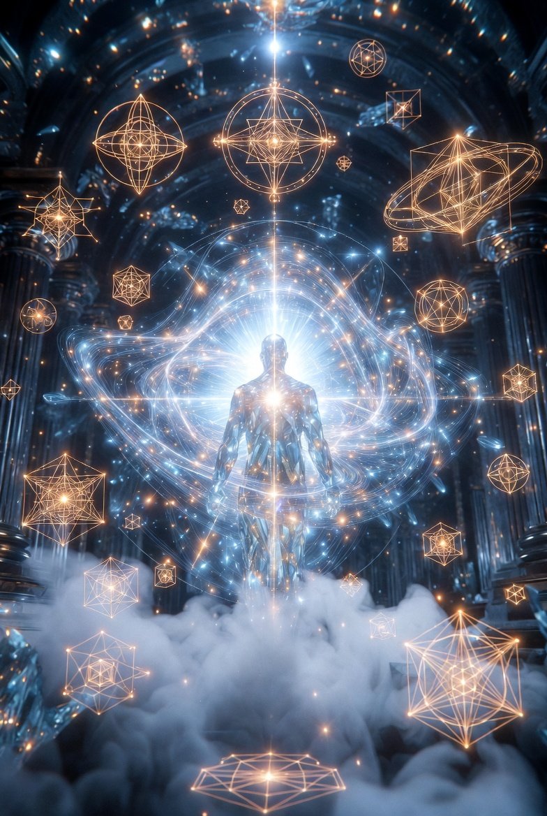 AA_Gabriel1111's tweet photo. QUANTUM REALITY

This reality is not solid. It is a living quantum field of infinite probability, continuously collapsed into form by consciousness.

What you call “the world” is a shared rendering -- a dense band of frequencies held in place by collective observation, belief, and emotional charge. 

The past, present, and future exist simultaneously as overlapping probability waves. Linear time is only the way the limited nervous system experiences the field.

Quantum computers attempt to navigate this field through calculation. They are powerful, yet still external machines operating within the same density they try to measure. They can map probabilities. They cannot yet become the field.

True future-sight does not come from greater processing power. It comes from coherence.

When the heart, brain, and DNA enter deep resonance, the personal field becomes still enough to feel the larger wave. In that stillness the most probable timelines become visible, not as fixed destiny, but as living currents that can still be chosen or released.

The highest technology is not artificial. It is a fully remembered human being whose consciousness is no longer fragmented.

You are not inside a fixed universe looking out. You are a localized point of Source temporarily focused inside a quantum dream, learning to wake up inside the dream without leaving it.

The future is not ahead of you. It is already present, waiting for the quality of your attention to select it.

Choose consciously. The field is listening.