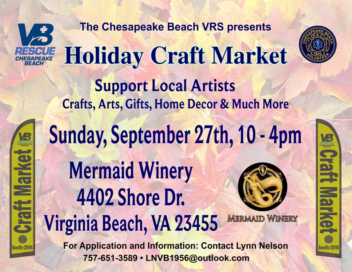 CBVRS4's tweet photo. Two new events added to the line up! Keep up to date with all our events at https://t.co/8XSvAcjMhy. | #vabesch #virginiabeach | https://t.co/fnRhx0xj2u