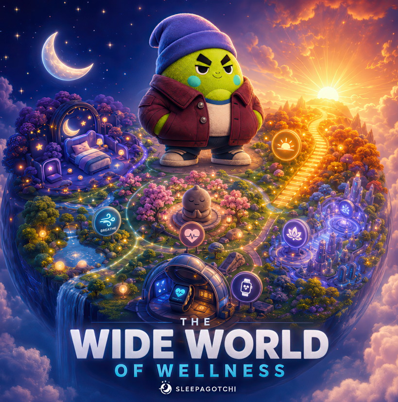 Cryptking_1's tweet photo. 🚨   The Wide World of Wellness: Sleepagotchi

The Wide World of Wellness is opening up.

The wellness economy is already massive.

$6.8T in 2024 according to the Global Wellness Institute.

This is one of the biggest categories in the world.

@sleepagotchi has shown there is real user demand behind this idea in Web3 also.

✅  Sleepagotchi has raised $6.5 million across funding rounds.

✅  2M+ all time users on Telegram Lite.

✅  Over $100K + in revenue during a recent three week beta.

✅  Wearable integrations across Apple Watch, WHOOP, Oura and more.

Sleepagotchi is showing how powerful wellness can be in Web3.

And how over time, signals can become better guidance and routines for user to find their perfect energy balance.

Wellness and Energy well maintained is a gift.

The future of wellness looks strong.