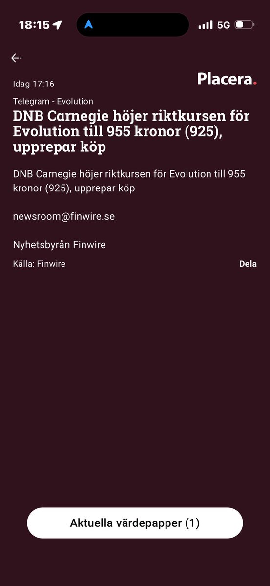 MargincallI's tweet photo. Det hade varit något. Hade man kunnat unna sig något onödigt. $EVO https://t.co/ZVm5QC0kZz