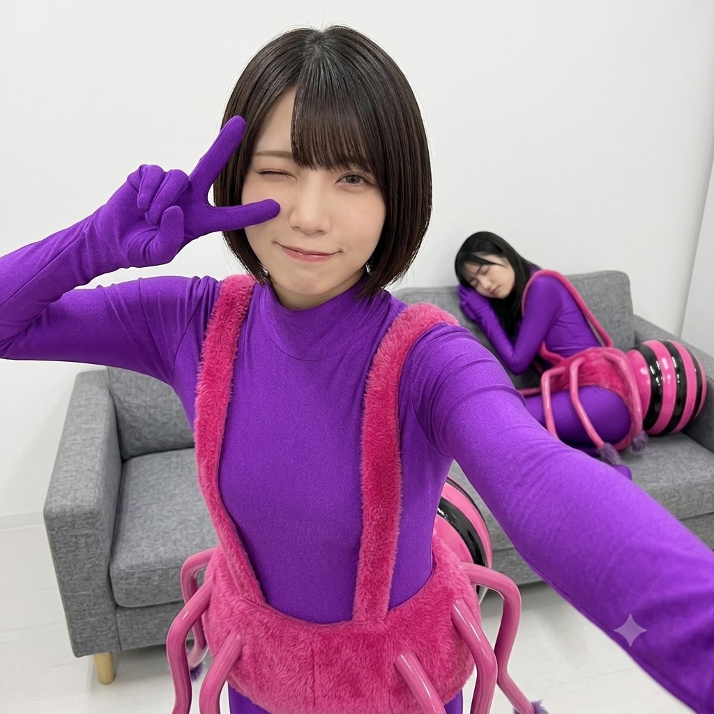 Loverofspider's tweet photo. 紫の悪魔から天使へ https://t.co/g7TKyv0BVy