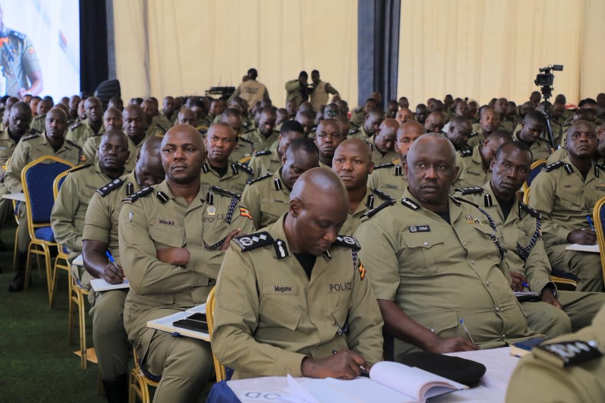 Mwesigwa_Frank1's tweet photo. This morning, the IGP chaired a strategic security meeting of all RPCs, RCID’s, RCI’s and DPCs in preparation for the upcoming local council elections and also to draw strategies to fight rural and agricultural related thefts.

He guided commanders to draw lessons from the Jan 2026 general elections and ensure the local councils are conducted in a secure and peaceful environment

I made a presentation on strategies to combat rural crimes and called on commanders to ensure our response matches the scale of the problem so as to guarantee food security and support wealth creation programs like PDM