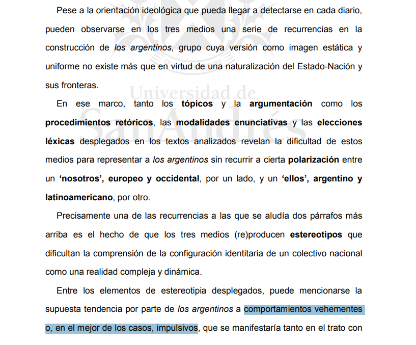 karinaniebla's tweet photo. Esto ya se ha visto

En 2012 escribí esta tesis de maestría sobre cómo la prensa española reproducía estereotipos sobre los argentinos. La cosa no cambiaba demasiado entre medios tan distintos como El País y ABC.

Para quien esté al pedo y quiera leer:
https://t.co/mK8IeAmwDV https://t.co/qPnd3gp6Vh