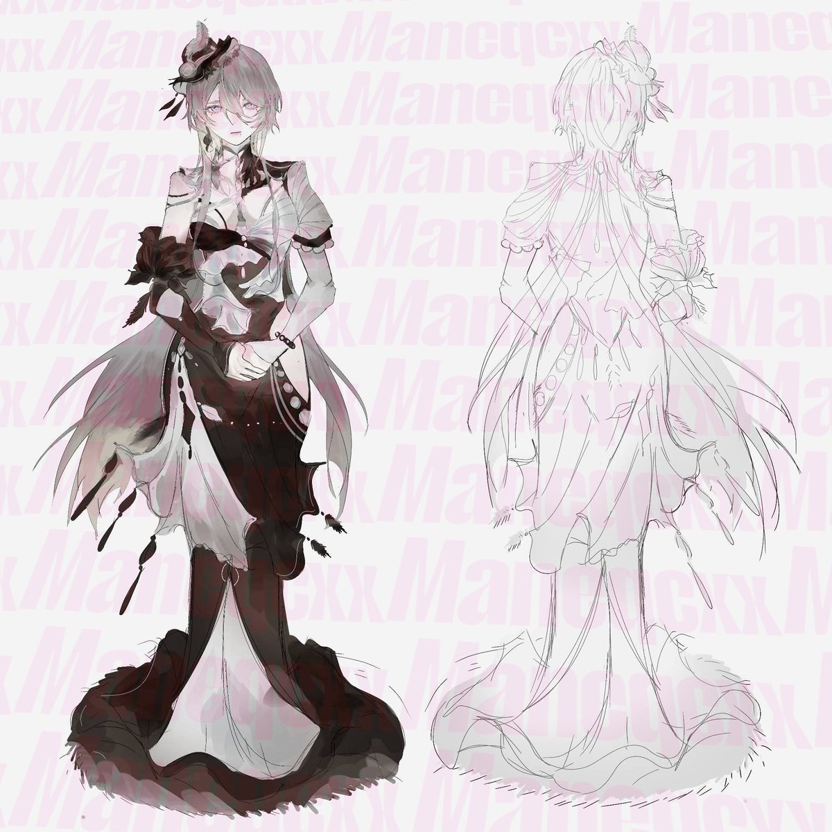 maneqcxx's tweet photo. @muguetchie hello!!! i have adopts sadly i havent sold any but here they are ! thank you :-3 https://t.co/5NLEOCNSck