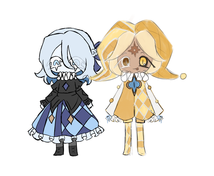 Stormysol_'s tweet photo. #crkfankid #crkfankids #crk #crktwt #oc #myart

haven't shown my shadownilla kids here!!
look at the cuties!!
they come with lots of lore :D
say hello to Milk Cream Cookie and Vanilla Ice Cream Cookie https://t.co/fxrr97jGWB