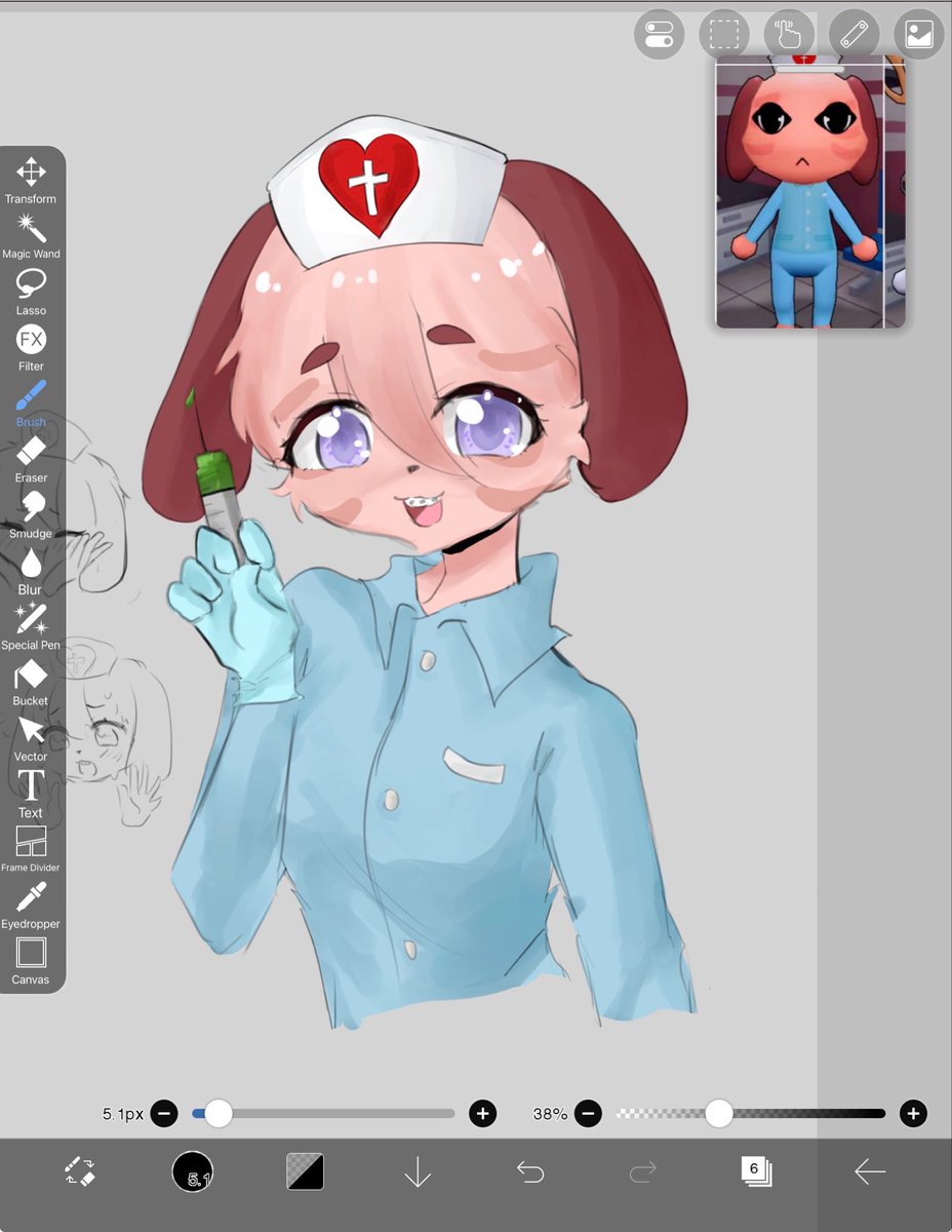 jazzysguilt's tweet photo. nurse cutemaxxing #ahatwt #animalhospital https://t.co/M5SeihlJ4f