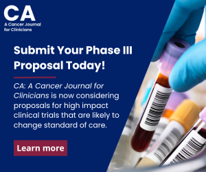 CA: A Cancer Journal for Clinicians tweet media