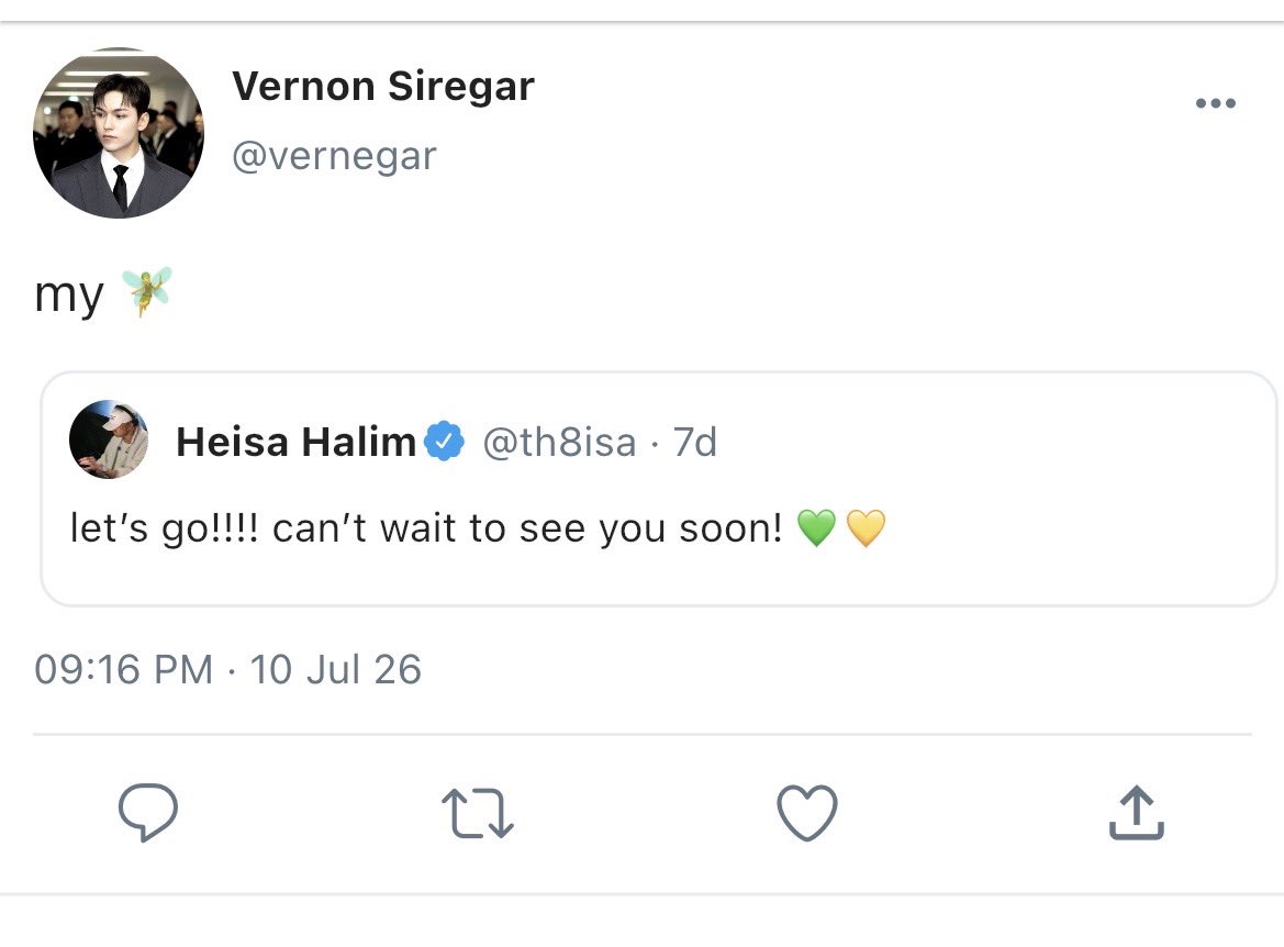 starfallsat8's tweet photo. #verhao au
the daily lives of Vernon Siregar, a sleep-deprived notary master’s student, and Heisa Halim a.k.a Th8isa, bali’s favorite party dj ✨ https://t.co/8fZcDRKZYw