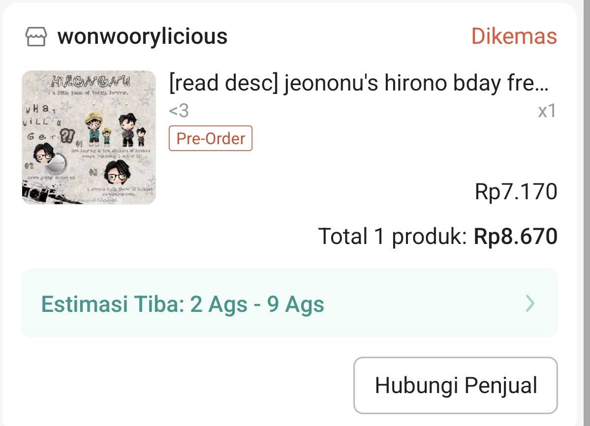 hydroculusss's tweet photo. Dapattt yeayyy, terima kasih kakkk https://t.co/ZMj1tSMuBY