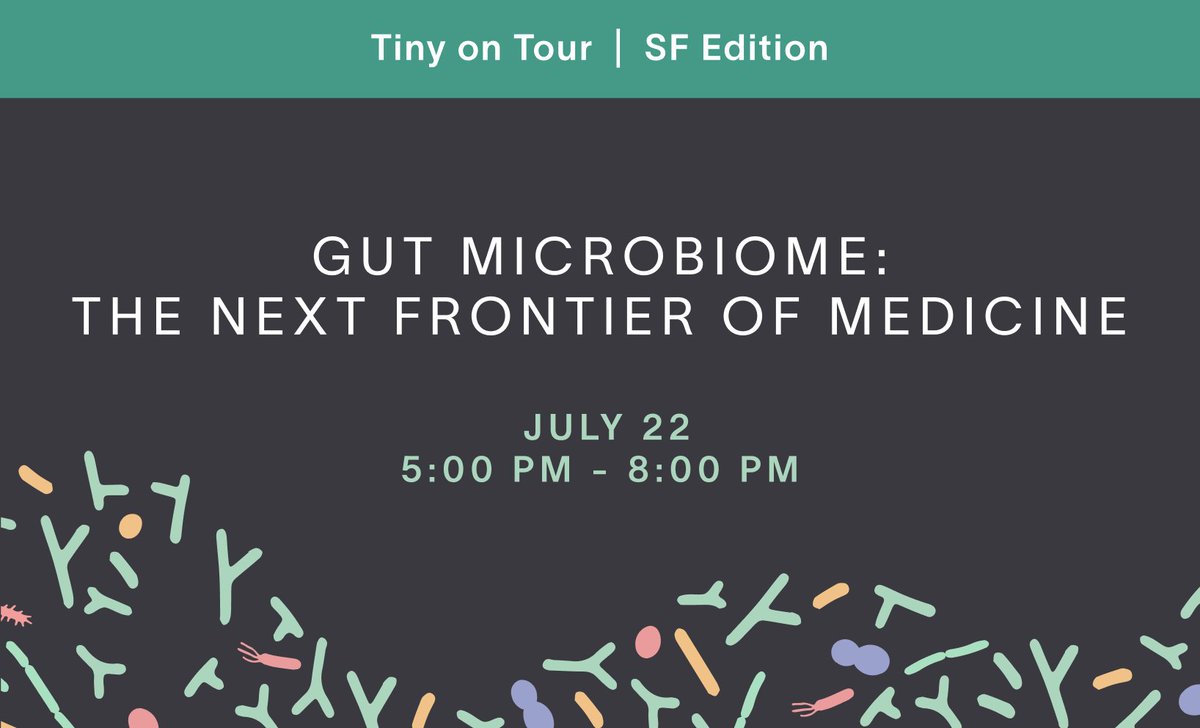 cherylyeoh's tweet photo. 𝐖𝐞'𝐫𝐞 𝐥𝐚𝐮𝐧𝐜𝐡𝐢𝐧𝐠 @GetTinyHealth 𝐨𝐧 𝐓𝐨𝐮𝐫 - Gut Microbiome: The Next Frontier of Medicine.

Next Wednesday, our first stop is San Francisco.

A series of intimate gatherings, one city at a time, bringing together the researchers, clinicians, founders shaping the future of gut health.

At our inaugural SF event, Dr. @ElisaSongMD and I will be sharing something publicly for the very first time: 𝐎𝐮𝐫 𝐧𝐞𝐰 𝐢𝐧𝐟𝐥𝐚𝐦𝐦𝐚𝐠𝐢𝐧𝐠 𝐚𝐧𝐝 𝐠𝐮𝐭 𝐫𝐞𝐬𝐢𝐥𝐢𝐞𝐧𝐜𝐞 𝐦𝐚𝐫𝐤𝐞𝐫𝐬.

New science on the chronic, low-grade inflammation that quietly drives aging and disease, and what the gut microbiome has to do with it.

Speaking at the event with me:

• Dr. @EmeranMayerMD — UCLA professor, gut-brain researcher, bestselling author
• Dr. @DrRosenIBD — Director, Stanford Medicine's Pediatric IBD and Celiac Program
• @maxmarchione  — Founder and CEO of @superpower 
• Dr. Melina Jampolis MD — Physician Nutrition Specialist, 5x author
• ​Dr. @ElisaSongMD — CMO of Tiny Health and best-selling author

The evening will feature an expert panel discussing how microbiome testing is being integrated into clinical practice, biomarker applications, and emerging insights shaping the future of personalized care. 

​This is an opportunity to exchange ideas, ask questions, and connect with peers who are passionate about advancing microbiome medicine. The room itself will be worth staying for. Professors from UCSF, executives from @midihealth, @thornehealth, @BuckInstitute, VCs in the longevity space, and a few others who don't need an introduction. More being added by the day.

A huge thank you to Max Marchione and the Superpower team for hosting us and helping bring this first City Tour event to life.

Looking forward to seeing familiar faces, meeting new ones, and kicking off what I hope becomes a special tradition for the Tiny Health community.

Space is limited and registration is by approval, so RSVP soon if you'd like to be considered. Link in the first comment.