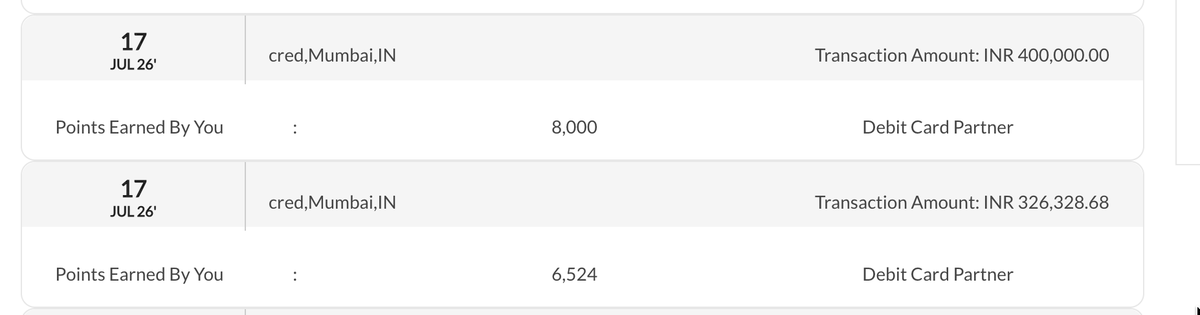 vishal6695's tweet photo. Thanks @ccg33k for the prompt info, received approx. 26,000 points just by paying credit card bills 😉

#ccgeeks https://t.co/eBxegYh95G