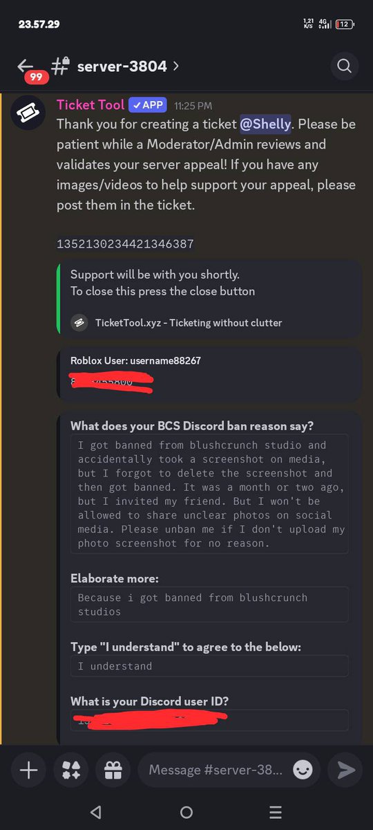 TheSkinjdi's tweet photo. Also they got unbanned on Discord Blushcrunch Studio and when i never said that.

I have to wrong sending the media on Blushcrunch Discord Server.

This is what i'm getting worse it forever, and i understand what he did done with moderator or admi.

Also thanks god, https://t.co/GBiqBPIY03