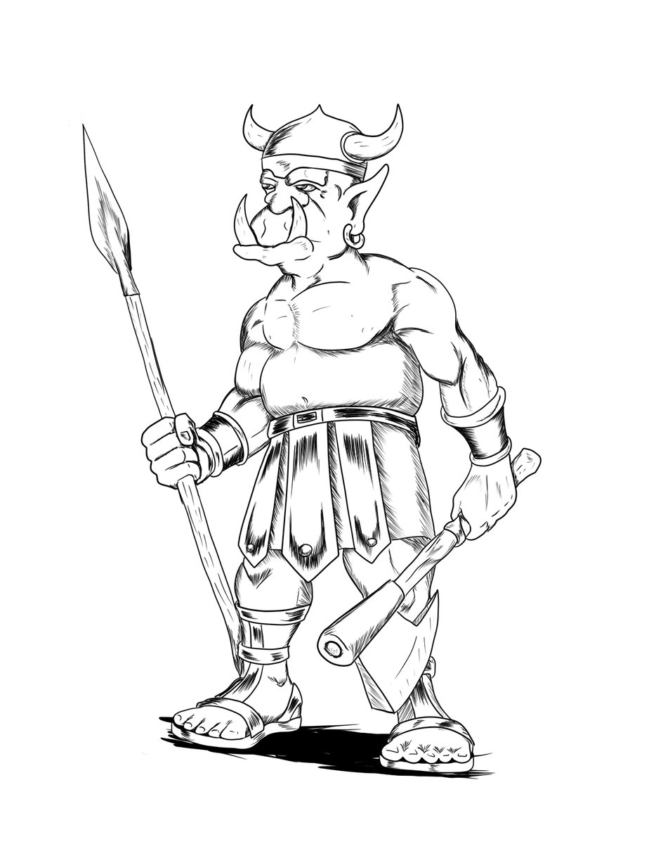 lordjubilus's tweet photo. Orc
#OrcWarrior
#FantasyArt
#CharacterDesign
#DigitalDrawing
#FantasyCharacter
#OrcArt https://t.co/OpwdbFwe0D