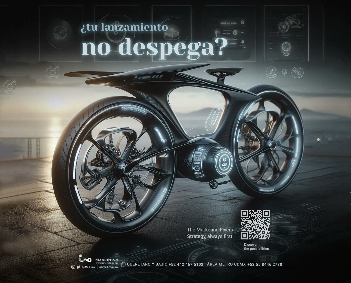 iMeil_mx's tweet photo. ¿Tu lanzamiento no despega?

El problema no siempre es la idea: puede ser futurista o real hoy mismo. El verdadero reto está en cristalizarla

Si es por falta de estrategia — https://t.co/Rqtf6I7tuY

Zona Metro CDMX
https://t.co/dZAubUiIPc

Querétaro
https://t.co/xpwjJaX1ZX https://t.co/FvwhHqgcyJ