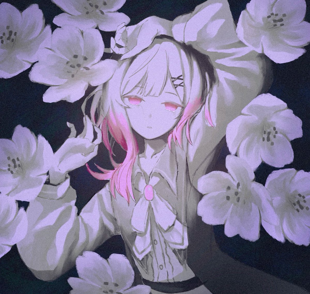 Ribbon_Patch's tweet photo. まのさば1周年おめでとう🌸🌸

#まのさば二次創作 https://t.co/G2g83ntb1i