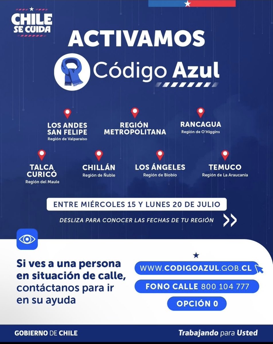 RNE_Alpha_8's tweet photo. Si ves una persona en situación de calle,pregúntale si necesita ayuda. Si te dice que SI por favor llama al 800 104 777 y pide apoyo, si te dice que NO dale 15 minutos de tu tiempo y comparte con el o ella una sopa caliente, un té. Acompaña!
@alegriagonzaa 
@reddeemergencia https://t.co/wWyyNw1IN2