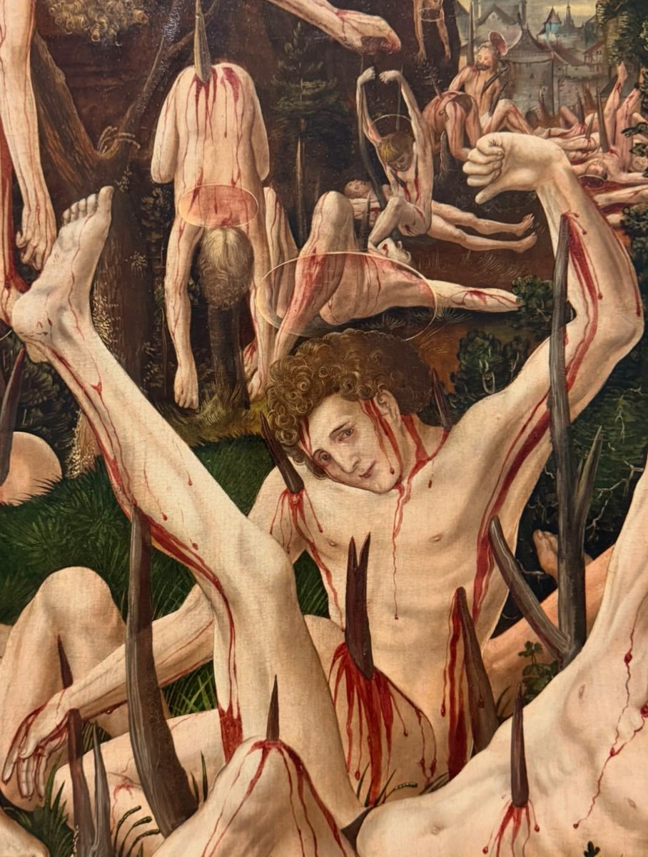 NoitesSagradas's tweet photo. Niklaus Manuel - 10,000 Mártires no Monte Ararate (1516) https://t.co/Nw2iT7iuxC