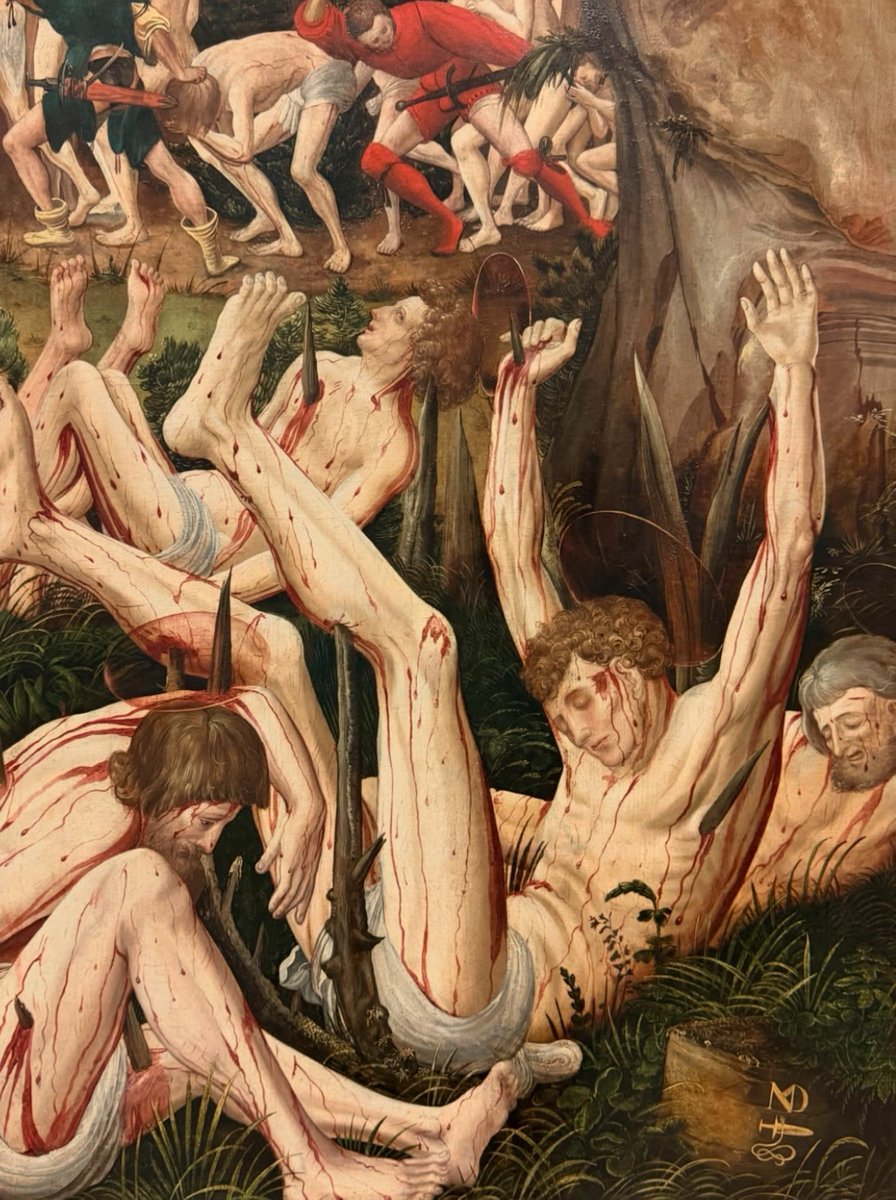 NoitesSagradas's tweet photo. Niklaus Manuel - 10,000 Mártires no Monte Ararate (1516) https://t.co/Nw2iT7iuxC