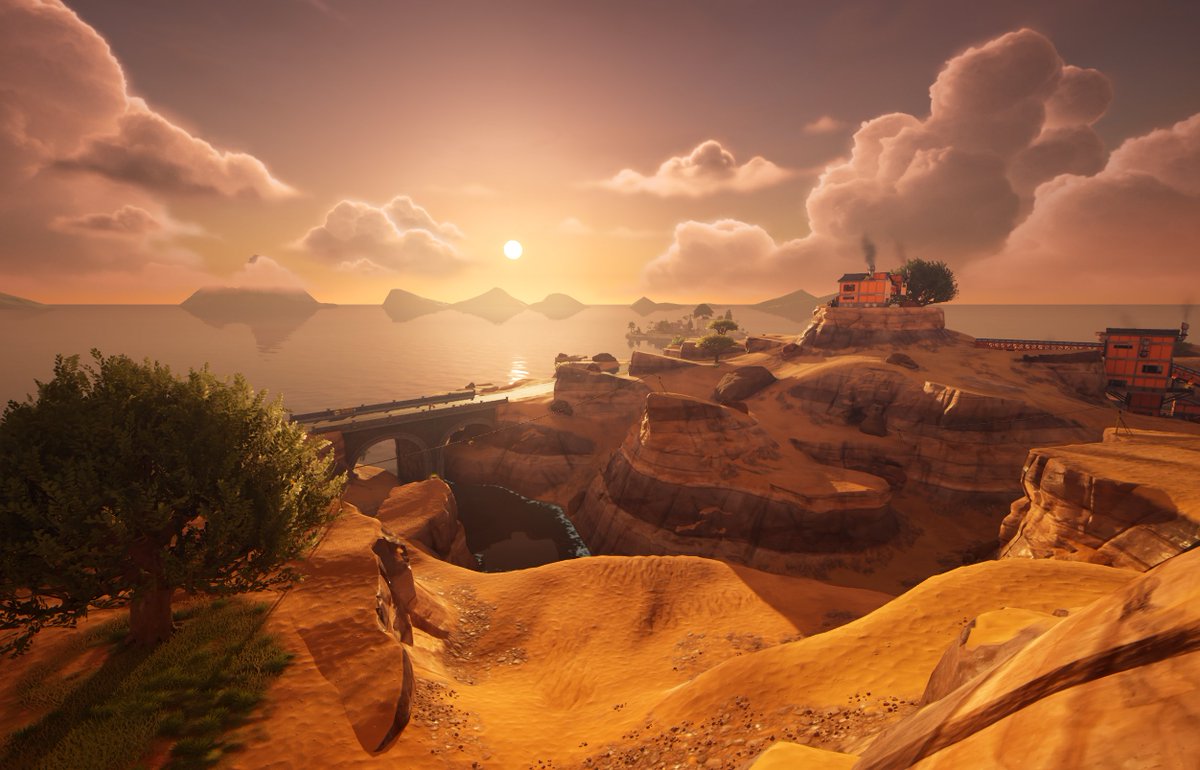 PlayNovaFN's tweet photo. Evolution of my desert biomes over the years🌵
3 different maps, 3 different desert biomes. I think the improvement from first to last is noticeable✨

Pics are from: Nova Ch1, Nova Ch2 and Nova Reloaded, respectively🙌

Map Code: 9675-9265-9615📍

#UEFN #Fortnite #NovaReloaded https://t.co/oQ8EQLGI37