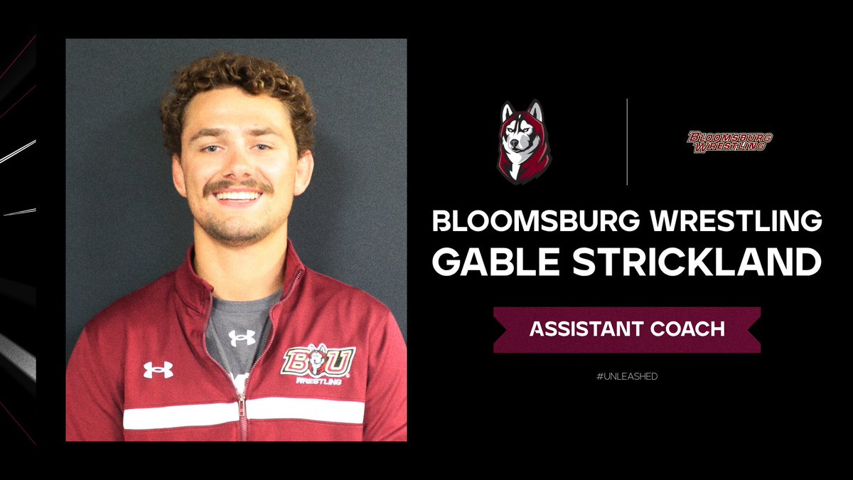 GoBUHuskies's tweet photo. Welcome to Bloomsburg, Gable Strickland! Strickland joins head coach John Stutzman's staff as we head into the 2026-27 season!
READ MORE: https://t.co/2KGm0gN4hI
#Unleashed | #RestoreTheGlory https://t.co/Tadgkt1IQE