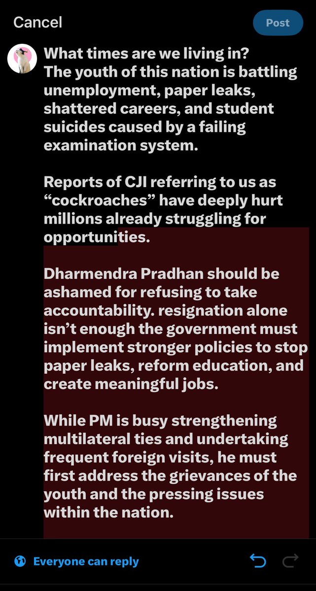 ParadoxByPadma's tweet photo. His fight is for our future. 
Stand with sir Sonam Wangchuk. Support him &amp; Save our future
#StandWithSonamWangchuk
#SonamWangchuk
#JusticeForStudents
#EducationReform
#StopPaperLeaks
#StudentsMatter
#ReformEducation
#DharmendraPradhanResignation #cockroachJantaParty https://t.co/KgVE2l7nCl