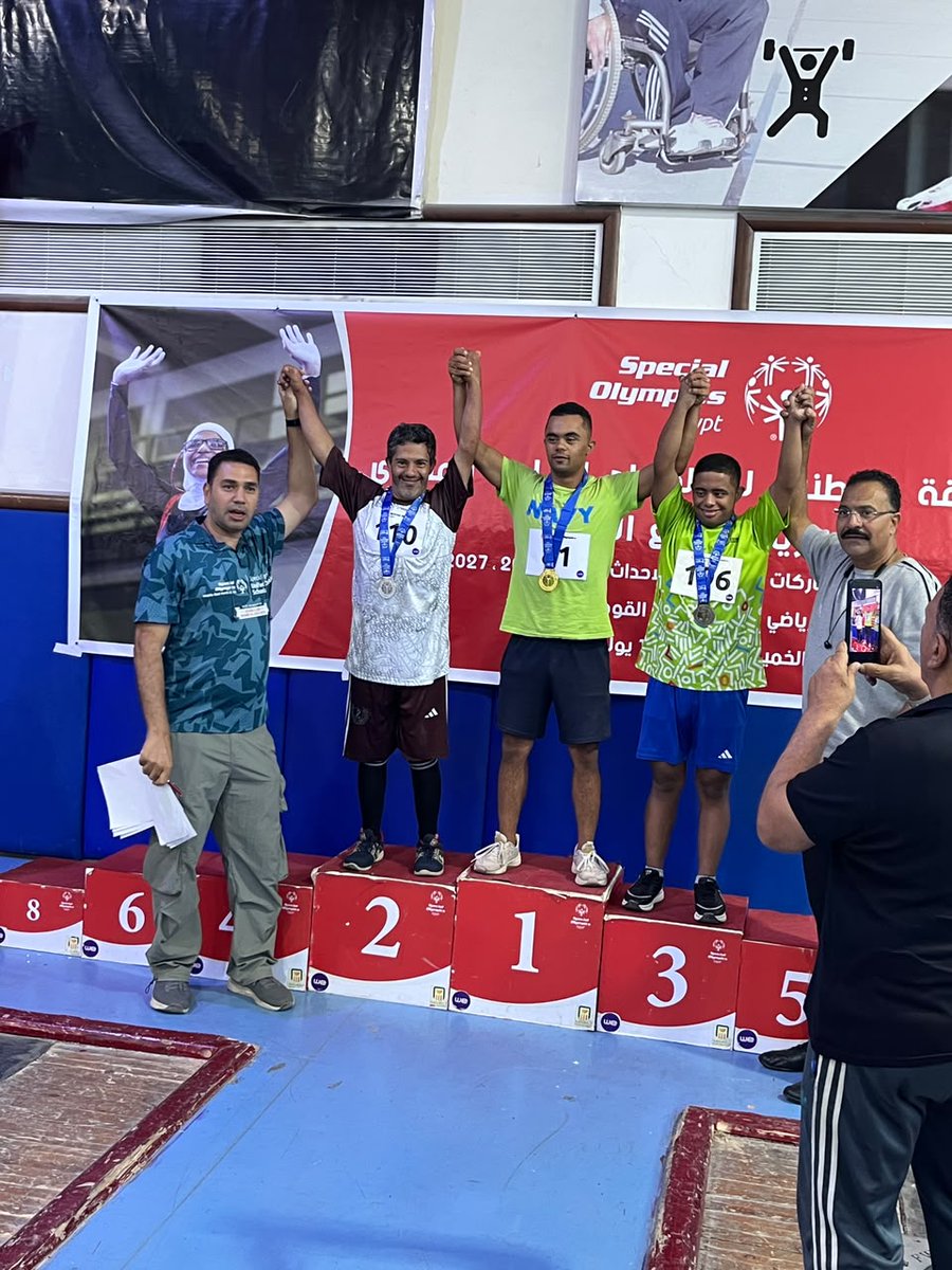 bebo_rasha's tweet photo. الحمد والشكر لله بدعواتكم حقق بطلي  شريف المركز الأول 🥇فى بطولة المسابقات الوطني�� للأولمبياد الخاص المصرى
وتأهيله اساسى الى بطولة كأس العالم  بتشيلى 2027 وأصبح من ضمن المنتخب المصري حيمثل مصر في تشيلي أمريكا الجنوبية
عاش يا بطلي ✌️🇪🇬
ان شاء الله بطل العالم https://t.co/Z1Q4kadPUW