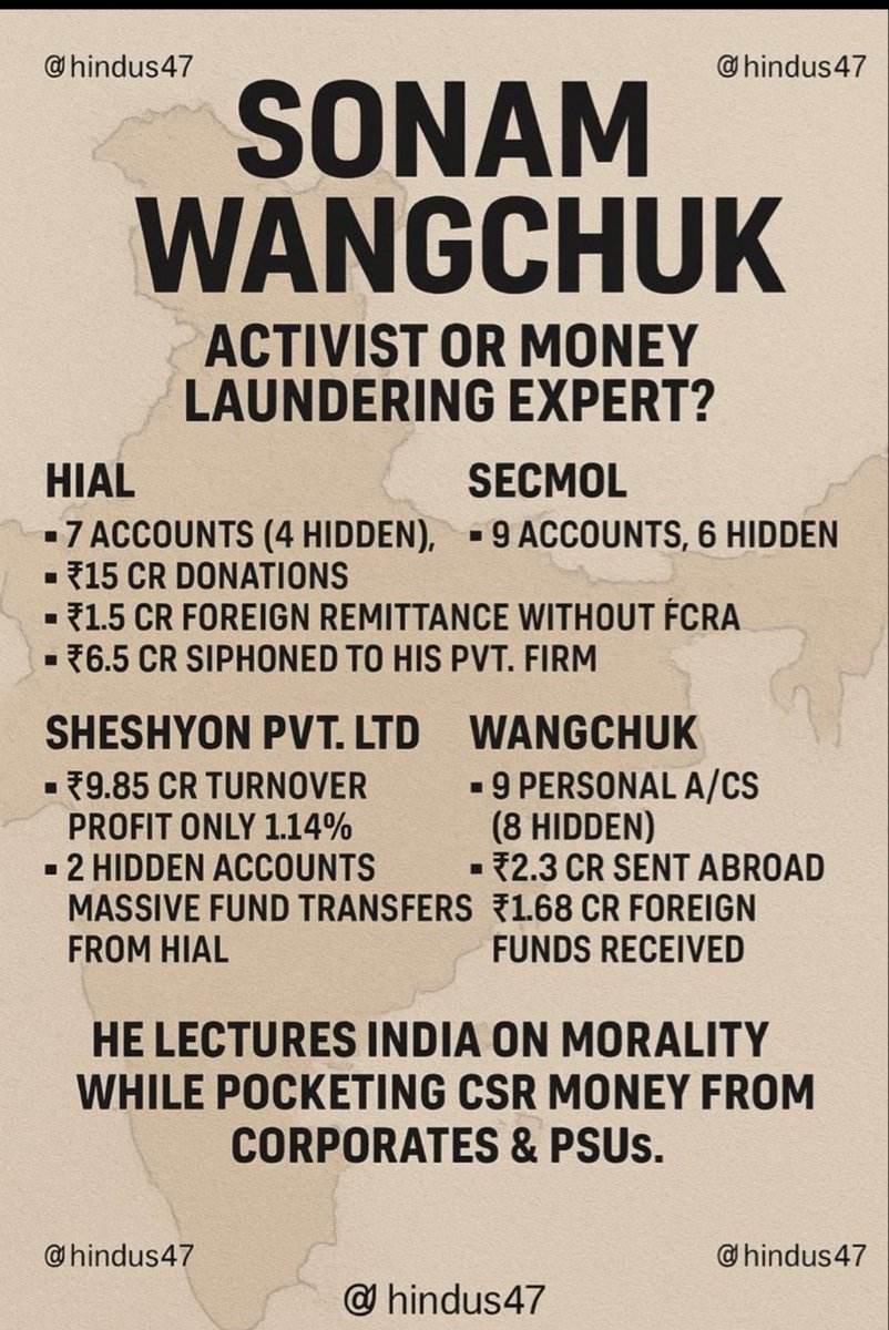 hawokattack's tweet photo. @Indian_Analyzer Wangchuk's Himalayan Institute of Alternatives, Ladakh defaulted on land allottment. The institute was NOT RECOGNISED by UGC OR AICTE. The Institute still gave Degrees which had no value. It CHEATED THE  STUDENTS. Students could not pursue further studies or even get a job. https://t.co/zfz0MDJhvg