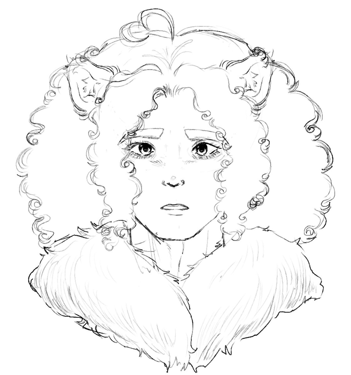 IliasBee's tweet photo. art block is hitting me like a truck right now... sigh 💔 https://t.co/sSJUCBW6Fc