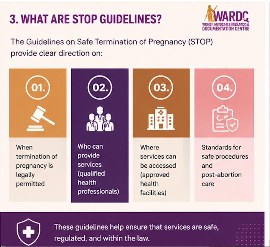 faree_for_real's tweet photo. You guys, abortion is not illegal in Nigeria. It is only restricted to the rules provided in the policy and it even includes post abortion care. I'll be posting about it until more people know about the STOP Guidelines. https://t.co/GY2Fwr37M2