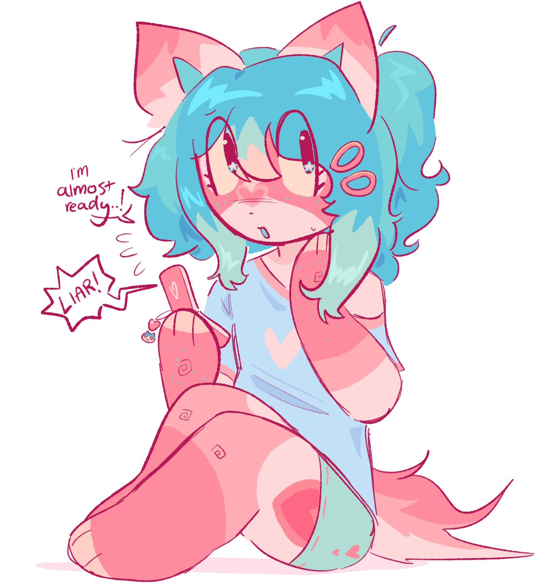 moeiuz's tweet photo. drawing of oc i got from toyhouse,, #furry #art https://t.co/HigA2B8aBw