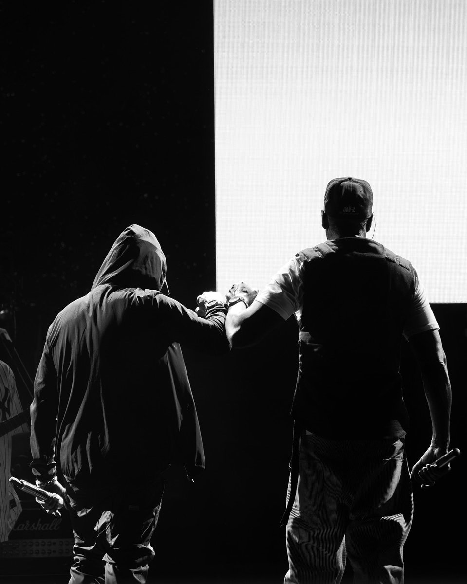 DaSHADYVERSE's tweet photo. JAŸ-Z x Eminem - Yankee Stadium (July 11, 2026) https://t.co/xUMPRsFesW