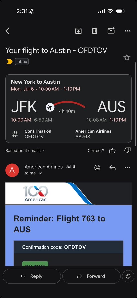 SanchitBhatt007's tweet photo. Dear @AmericanAir,

On July 6, we were Travelling from New York to Dallas for one reason: to attend the Portugal vs Spain @FIFA World Cup match at AT&T Stadium in Arlington (2:00 PM kickoff). I flew all the way from India and planned this trip months in advance to fulfill a lifelong dream of watching Cristiano Ronaldo play live.

Our itinerary was carefully planned:
AA763 (JFK → Austin) was scheduled to depart around 6:59 AM and arrive 10:08 AM.
We had a connecting flight from Austin to Dallas at around 10:42 AM, scheduled to land at 11:56 AM Dallas time, giving us enough time to reach AT&T Stadium before kickoff.

Instead, AA763 was delayed because of crew and maintenance issues, eventually departing at 11:49 AM (4 hours 50 minutes late) and arriving in Austin at 3:34 PM (5 hours 26 minutes late), making our connection impossible.

As soon as we learned about the delay, we requested to be moved to the 8:15 AM nonstop flight to Dallas, a solution that would have allowed us to keep our plans and make it to the match. Our request was denied.

Because of that decision, we missed the game completely. We lost our match tickets, hotel costs, transportation, and other miscellaneous expenses. More importantly, we lost what may have been our only opportunity to see Cristiano Ronaldo play live after traveling halfway across the world.

We’ve spent weeks trying to resolve this directly with American Airlines and receive fair compensation, but we still haven’t received a fair resolution.

Delays can happen. What hurts is that there was a reasonable alternative that could have saved our trip, and we weren’t allowed to take it.

We hope @AmericanAir reviews our case and makes this right by figuring a fair compensation and rebuilding the trust in them.