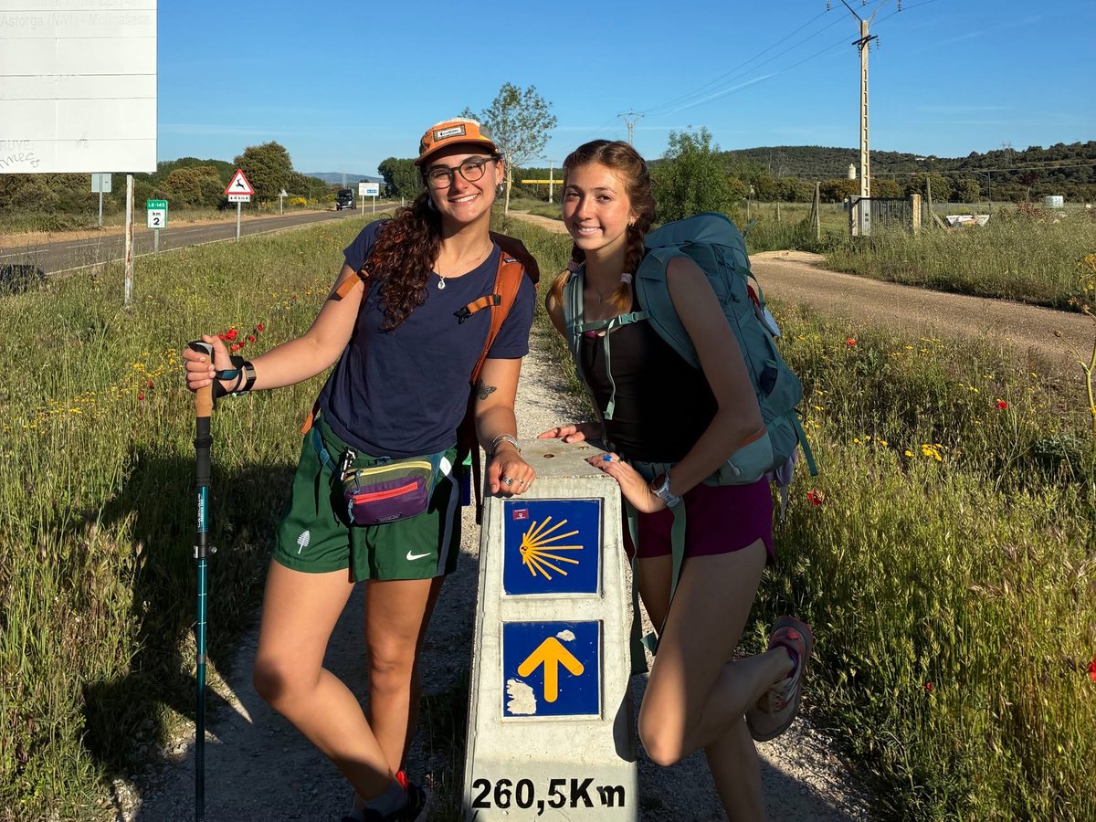 dominicanfriars's tweet photo. This past May, Fr. Dominic Verner, O.P., assistant professor of theology and @PCAthletics chaplain, led student athletes from four Division I teams on a pilgrimage along the Camino de Santiago in Spain.

Together they walked more than 160 miles to the tomb of the St. James: embracing physical challenges, deepening their faith, and strengthening their connection as a team.

———

📸 @ProvidenceCol