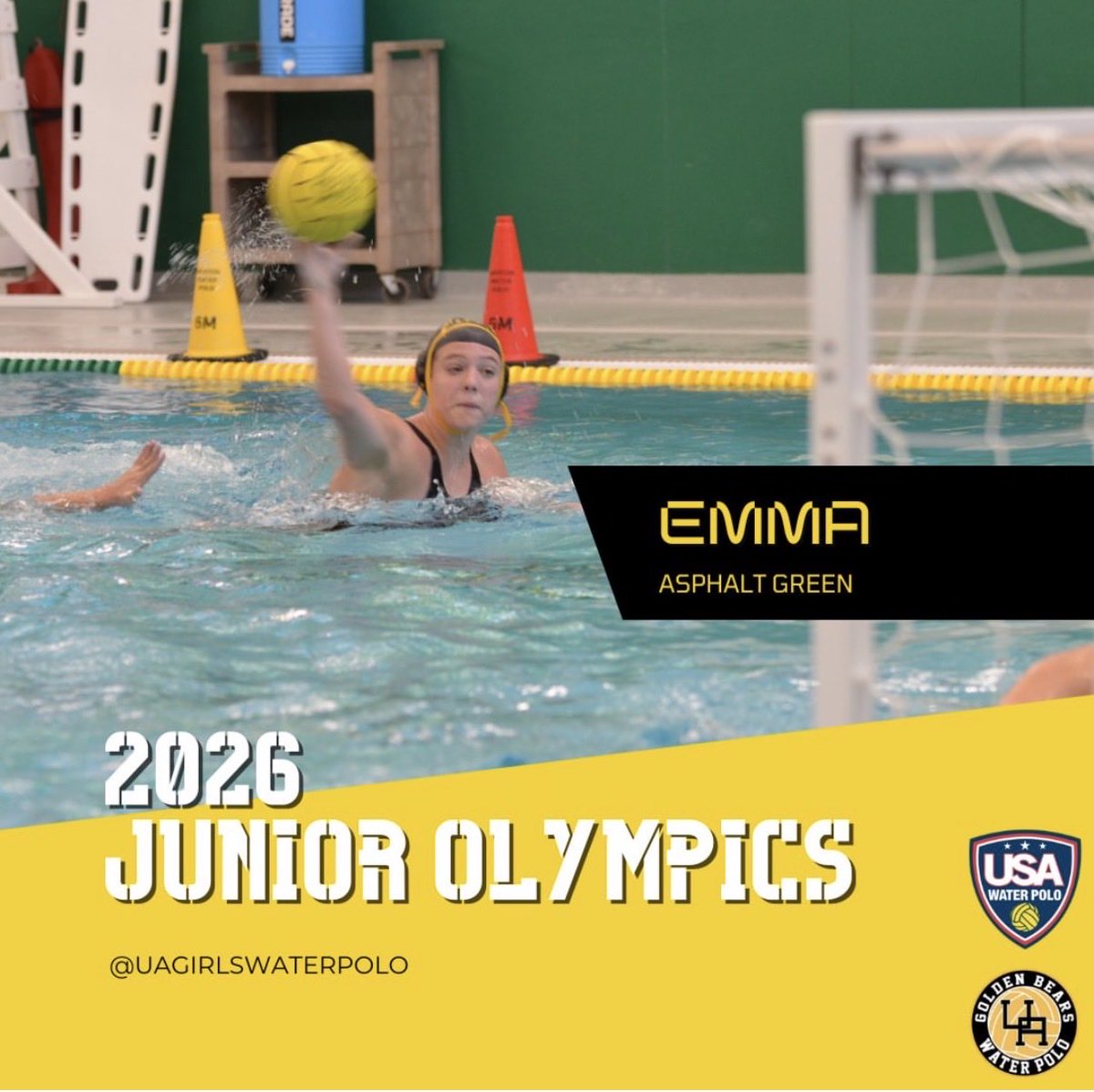 UAHSAthletics's tweet photo. Congrats to rising junior, Emma, as she takes on session 1 of the 2026 Junior Olympics. 

We are so proud of you, Emma! We are all cheering for you from Ohio😤

Go Bears https://t.co/vPnpUKK7Bi