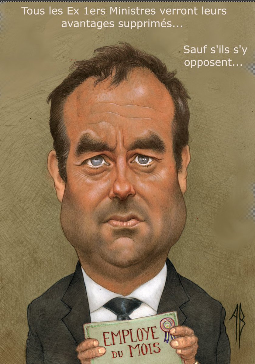 PLagaune's tweet photo. @BastionMediaFR Tous les ex premiers ministres ont perdus tous leurs privilèges... sauf s'ils demandent de ne pas les perdre. https://t.co/IjYdOCI7oL