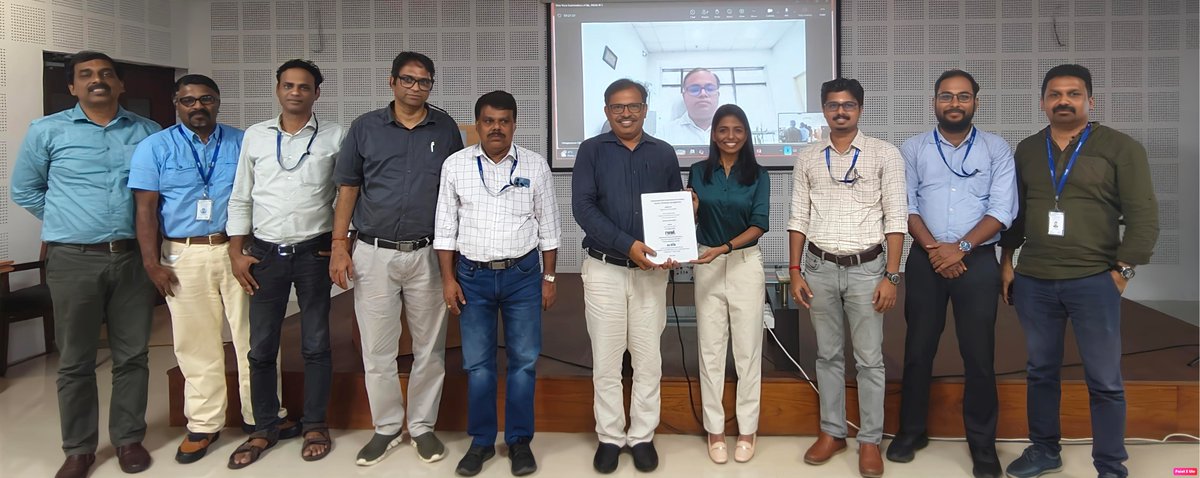 bhojegowdniist1's tweet photo. Heartiest congratulations to Dr. N. S. Akhila on the successful defense of your Ph.D. thesis.
I gratefully acknowledge the unwavering support of #CSIR, #AcSIR, and #CSIR_NIIST. https://t.co/zavD5mpzqf