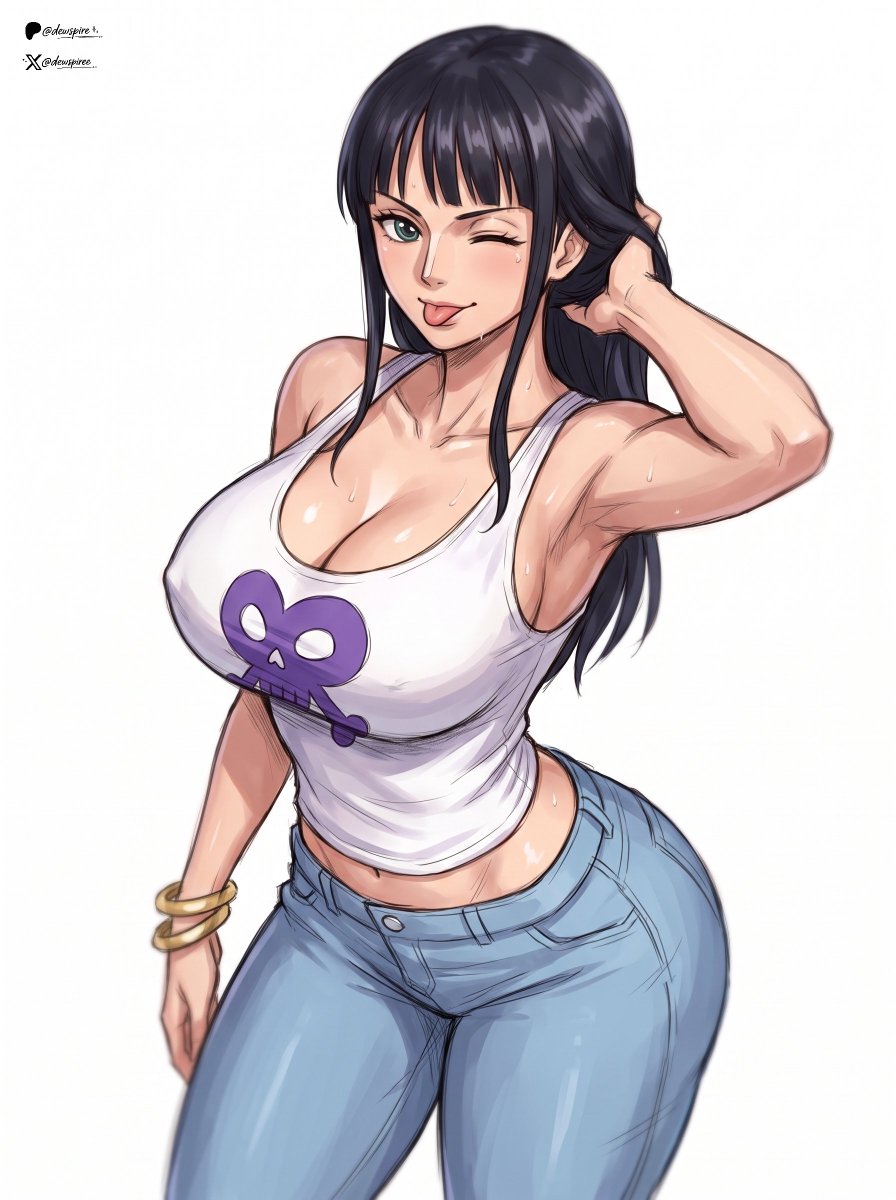 Dewspiree's tweet photo. Nico Robin https://t.co/Ee8c0N2D9B