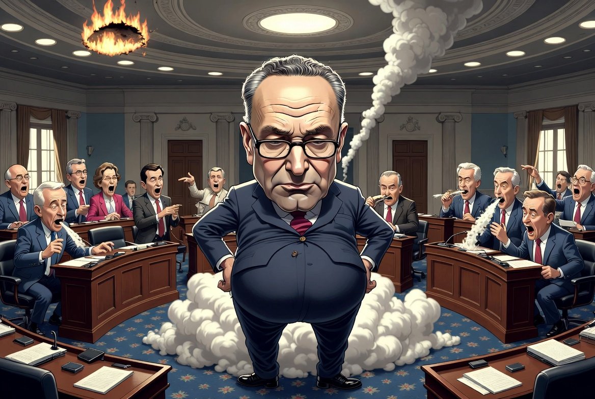 VagueScorpio's tweet photo. @SenSchumer 

#GlobalHealth #GlobalismIsCommunism #fart #farting #senate #senators #CrappingOnesSelf #globalwarming https://t.co/SfEiRJVYYM