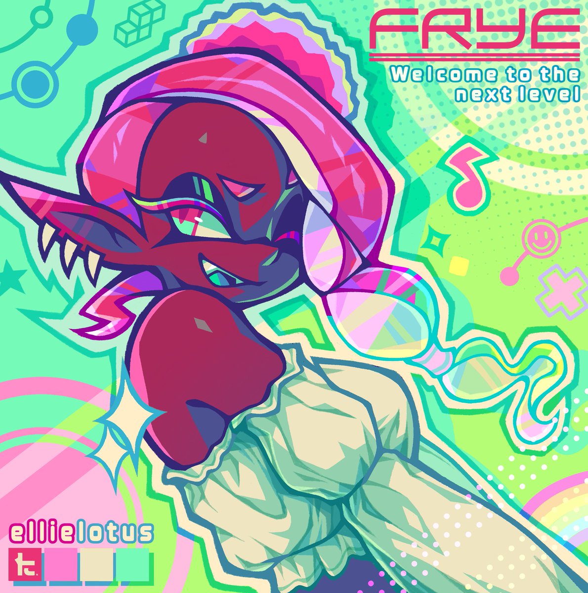 ellielotusart's tweet photo. 6 days until Splatoon Raiders! 🦑✨

#frye #fanart https://t.co/1Nyz7PsSCh