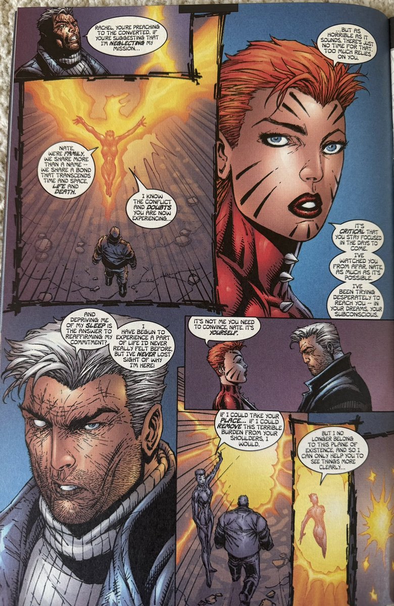 robertliefeld's tweet photo. Cable #71 which I plotted abd illustrated is not available in digital from Marvel. One of my favorites. https://t.co/89r8rfFV4v