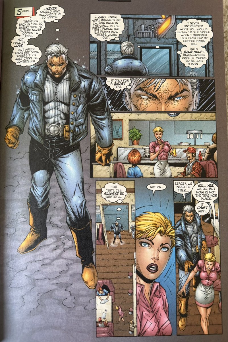 robertliefeld's tweet photo. Cable #71 which I plotted abd illustrated is not available in digital from Marvel. One of my favorites. https://t.co/89r8rfFV4v