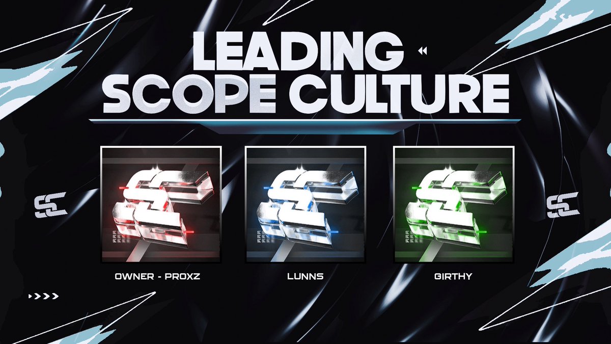 ScopeCulture_'s tweet photo. Meet the guys leading ScopeCulture 🚀
First Teamtage dropping very soon👀
#OURCULTURE 
 
@ProxzSpinz 
@Lunns__ 
@itsgirthypython https://t.co/mBuimBmwjE