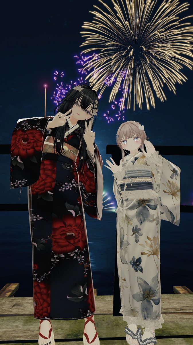 iyu_desu's tweet photo. 神社と花火⛩🎇 https://t.co/dDO14IMZEv